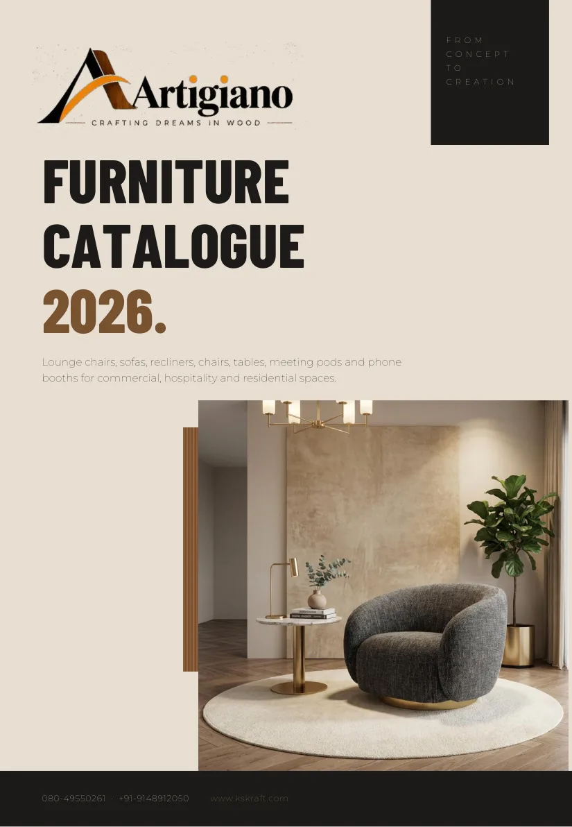 Artigiano Furniture Catalogue 2026 — cover